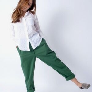 WRAY FIELDING PANTS IN GREEN